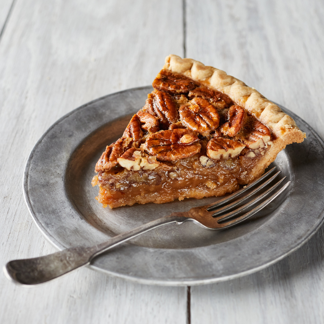 Brazos Bottom Pecan Pie in a Wooden Box