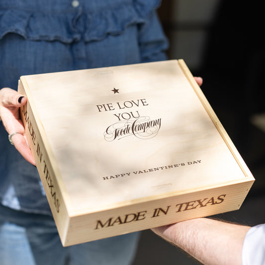 Brazos Bottom Pecan Pie: Valentine Edition